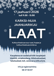 Laat kultuurikeskuse suures saalis ja fuajees